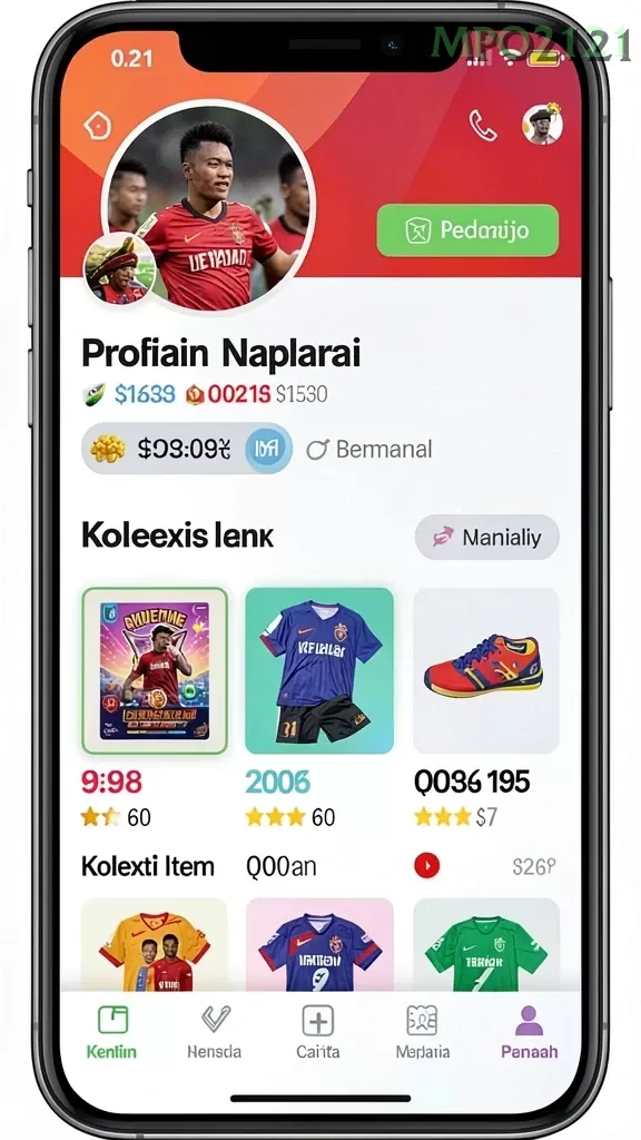 Cuplikan layar JAYA128 — menu navigasi
